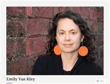 Tablet Screenshot of emilyvankley.com